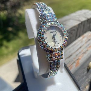 Gruen Suzanne somers collection beautiful gemstone fashion watch